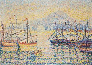 Jeanne Selmersheim-Desgranges - Voiliers sur le lac