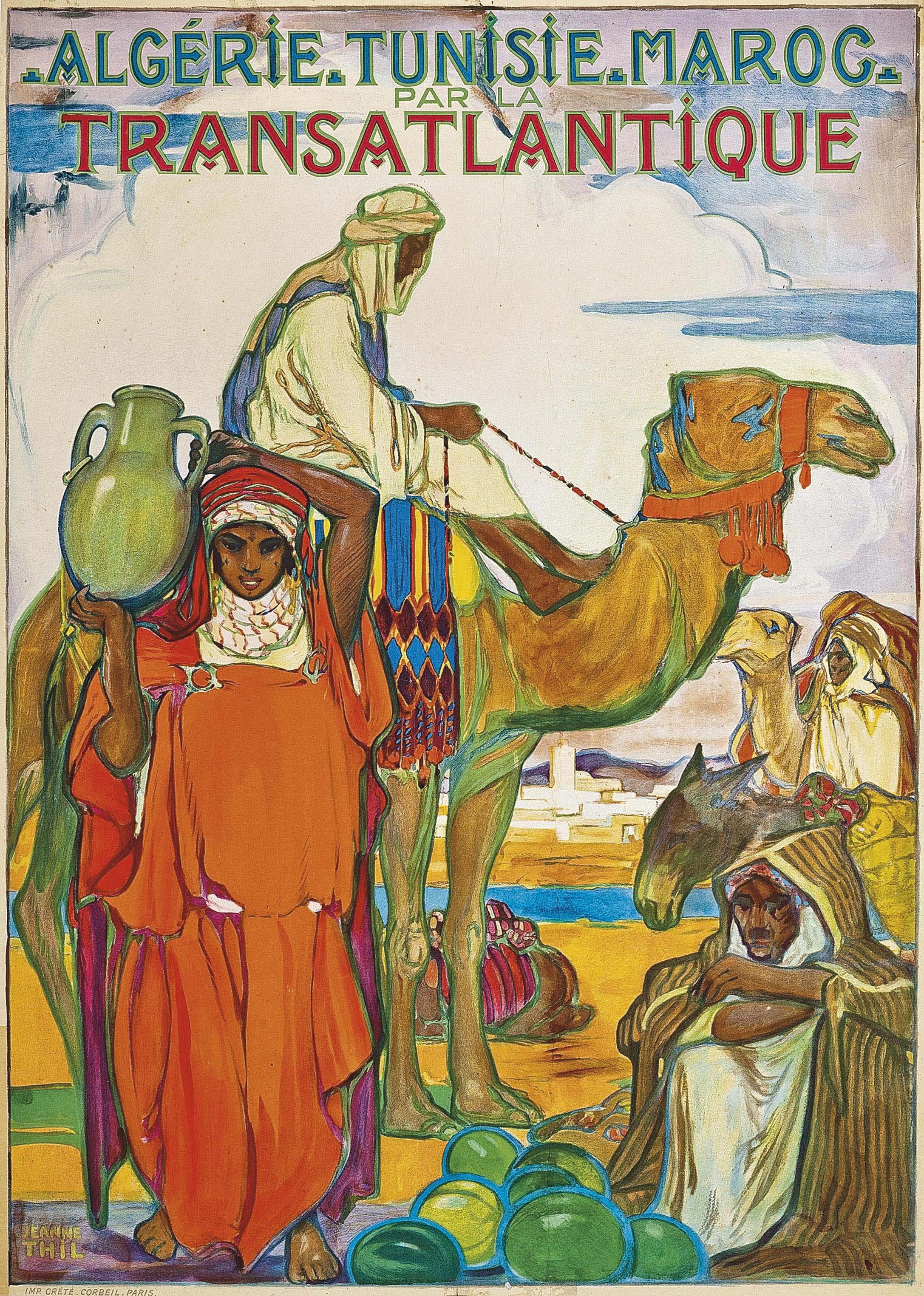 Jeanne Thil - Algérie-Tunisie-Maroc Par La Transatlantique