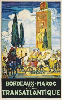 Jeanne Thil - Bordeaux-Maroc Par La Cie Gle Transatlantique