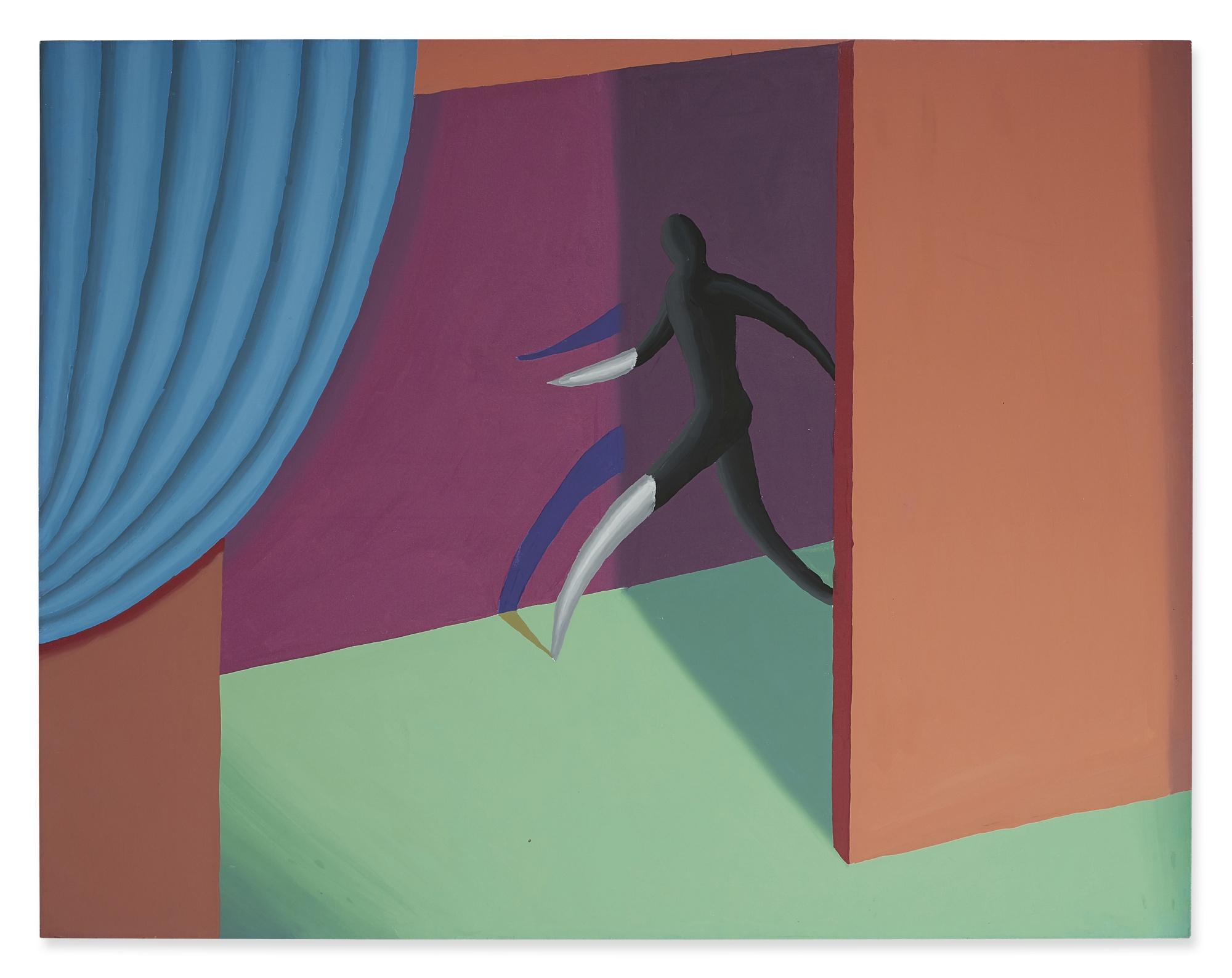 Jedd Garet - Man In Hallway, 1980