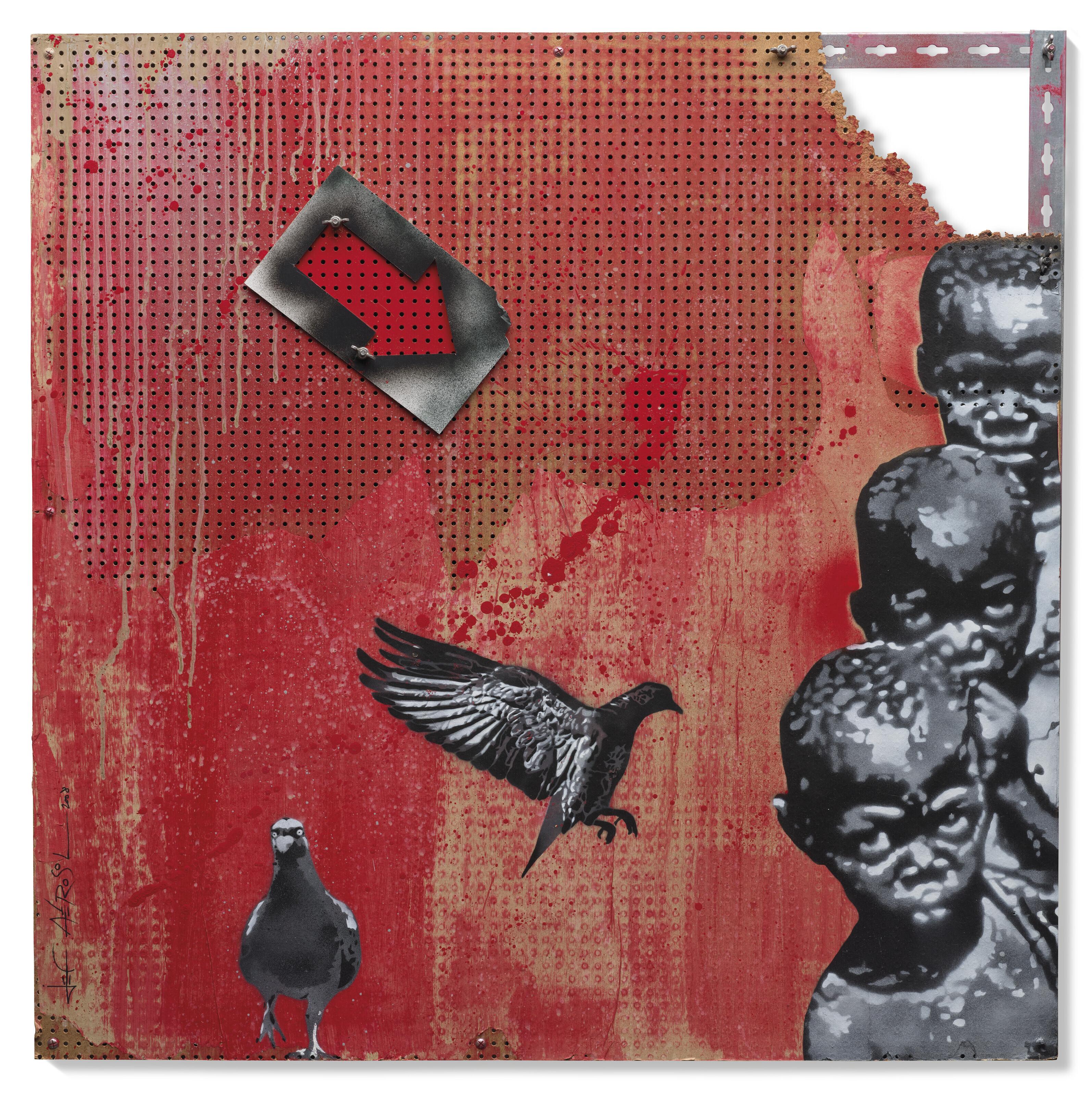 Jef Aérosol - Kids & Pigeon