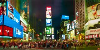 Jeff Chien-Hsing Liao - Duffy Square, Times Square, New York City