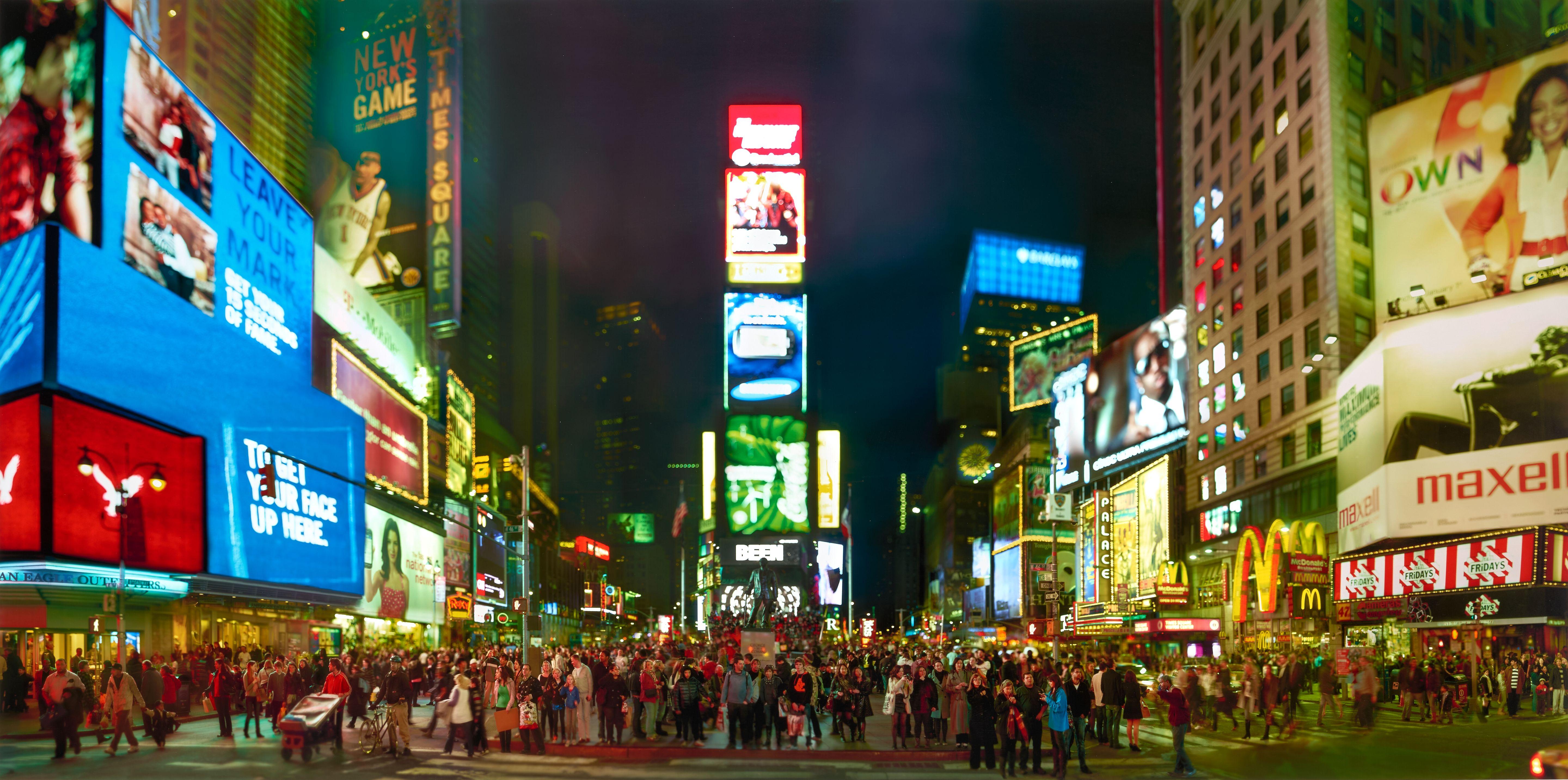 Jeff Chien-Hsing Liao - Duffy Square, Times Square, New York City
