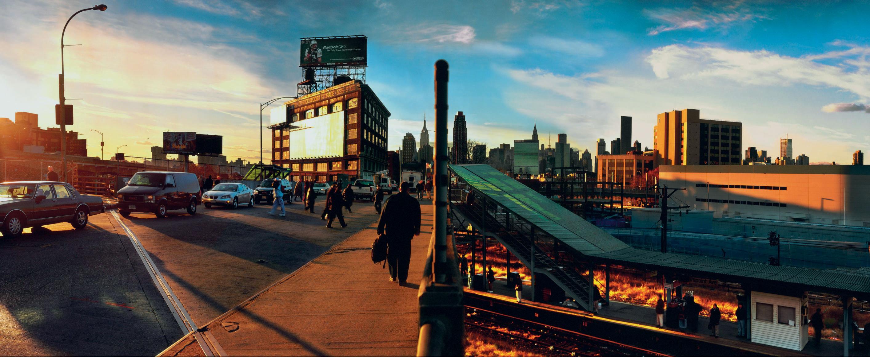 Jeff Chien-Hsing Liao - LIRR, Hunters Point, 2004