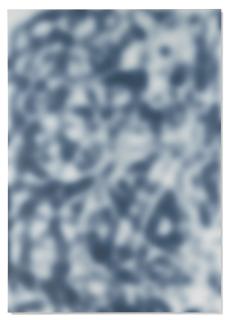 Jeff Elrod - (Blue) Echo Painting