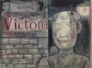 Jeff Keen - Victoria Cinema - Betty Grable