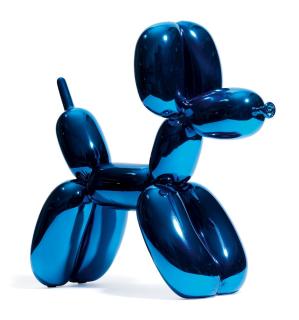 Jeff Koons - Balloon Dog (Blue). 2021.