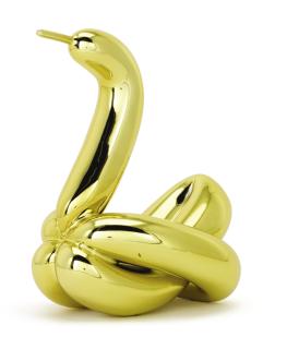 Jeff Koons - Balloon Swan (Yellow)