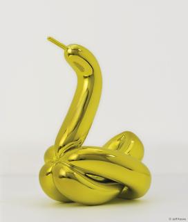 Jeff Koons - Balloon Swan (Yellow)