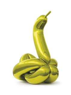 Jeff Koons - Balloon Swan (Yellow)