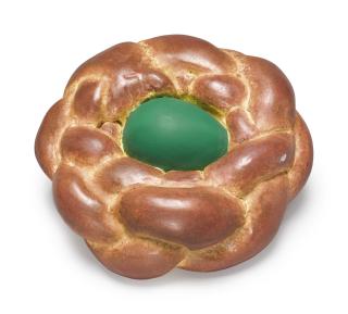 Jeff Koons - Bread With Egg (Green)