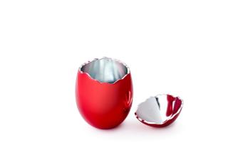 Jeff Koons - Cracked Egg (Red)
