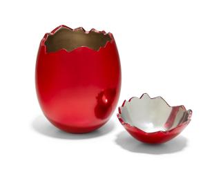 Jeff Koons - Cracked Egg (Red)