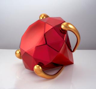Jeff  Koons - Diamond (Red)