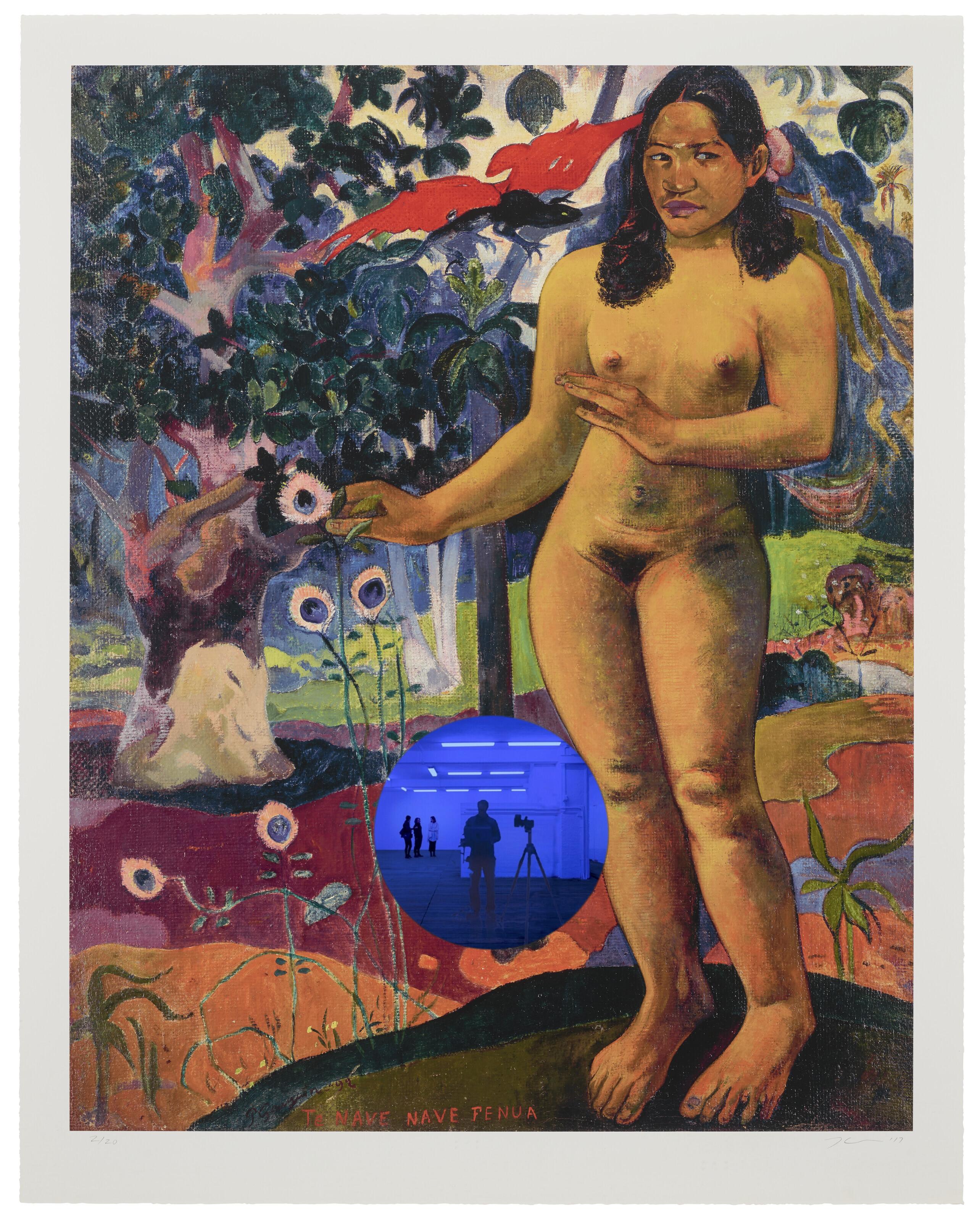 Jeff Koons - Gazing Ball (Gauguin Delightful Land)