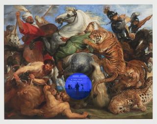 Jeff Koons - Gazing Ball (Rubens Tiger Hunt)