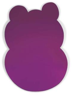 Jeff Koons - Hippo (Dark Pink)