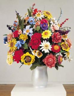 Jeff Koons - Large Vase of Flowers