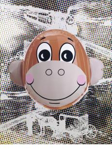 Jeff Koons - Monkey Train (Dots)