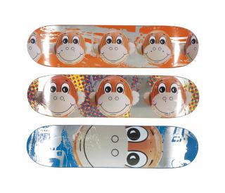 Jeff Koons - Monkey Train Skate Decks