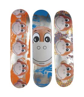 Jeff Koons - Monkey Train Skate Decks