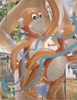 Jeff Koons - Monkeys (Ladder)