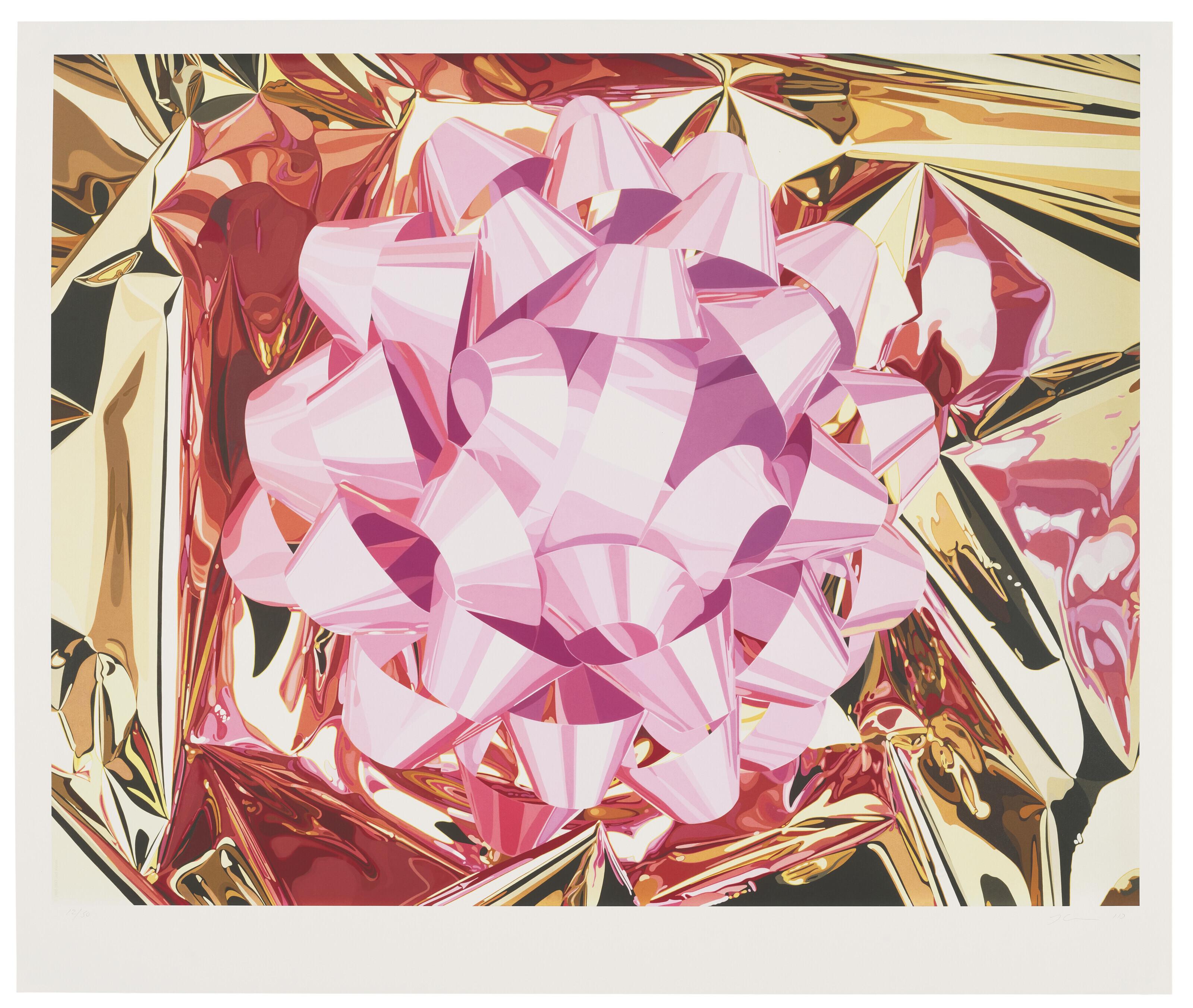 Jeff Koons - Pink Bow, Celebration Series, 1995-1997