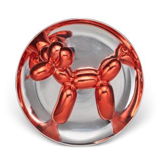 Jeff  Koons - Red Balloon Dog