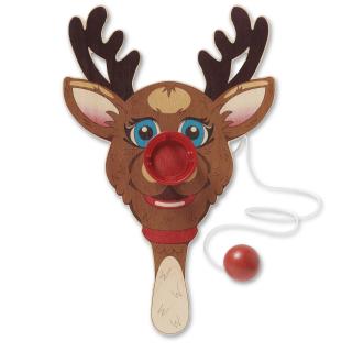 Jeff Koons - Rudolph the Red-Nosed Reindeer Paddle Ball Game