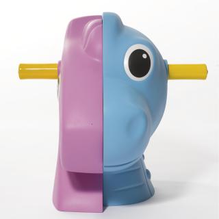 Jeff Koons - Split Rocker (Pink/Blue)