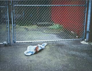 Jeff Wall - Bloodstained Garment