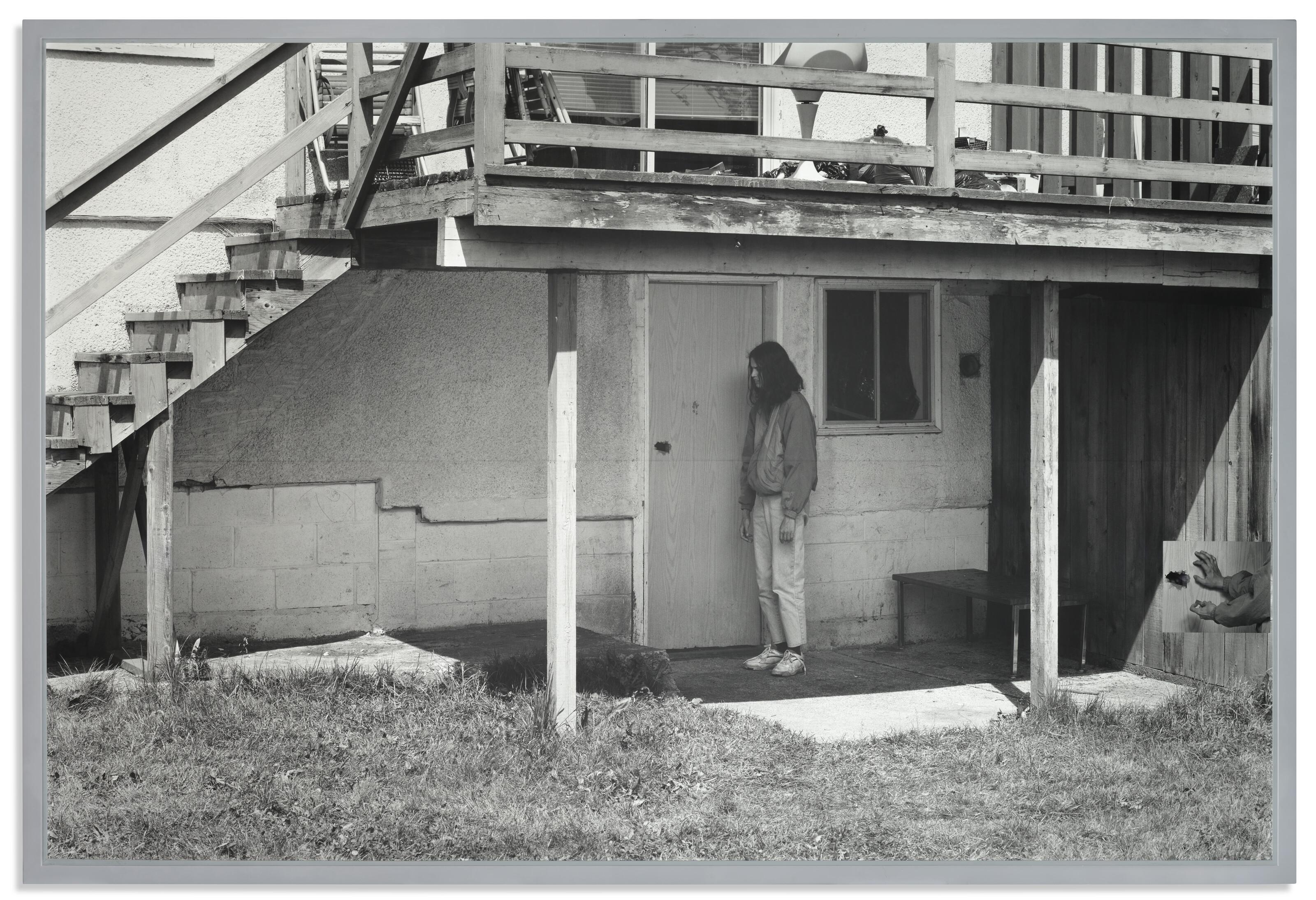 Jeff Wall - Rear, 304 E 25th Ave., May 20 1997, 1.14 & 1.17 p.m.