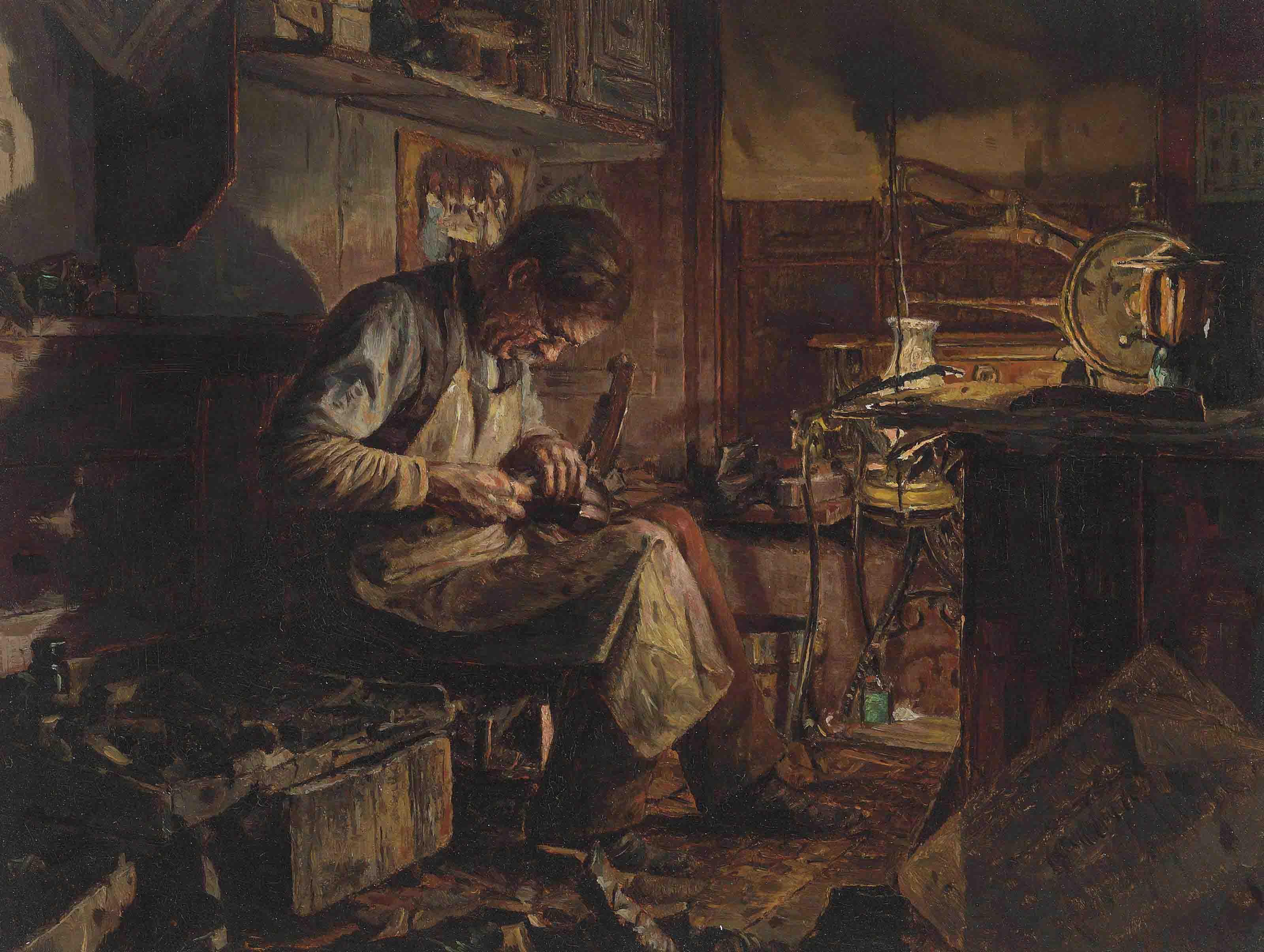 Jefferson Davis Chalfant - The Cobbler