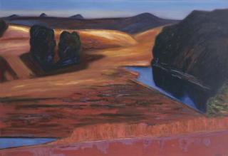Jeffery T Makin - Goulburn River Twilight (Large Version)