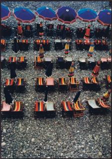 Jeffrey Becom - Deck Chairs, Camogli, Italy, 1981 and Candles, Voltera, Italy, 1981