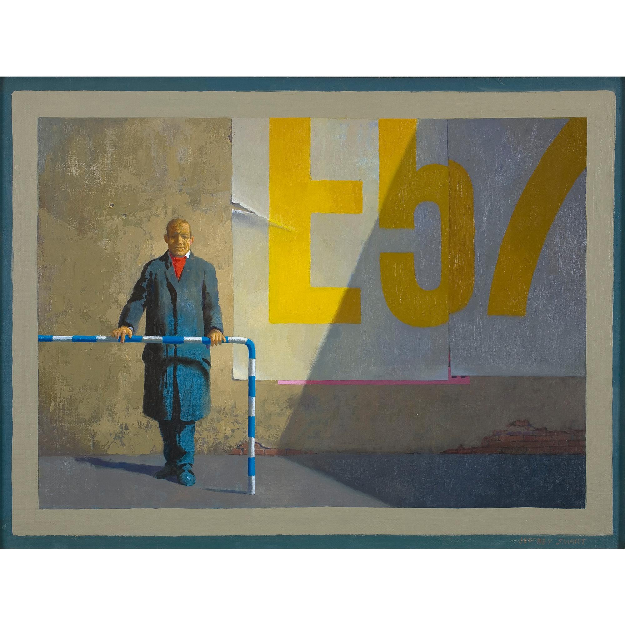 Jeffrey Smart - Australian 1St Study For Portrait Of Clive James