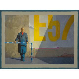 Jeffrey Smart - Australian 1St Study For Portrait Of Clive James