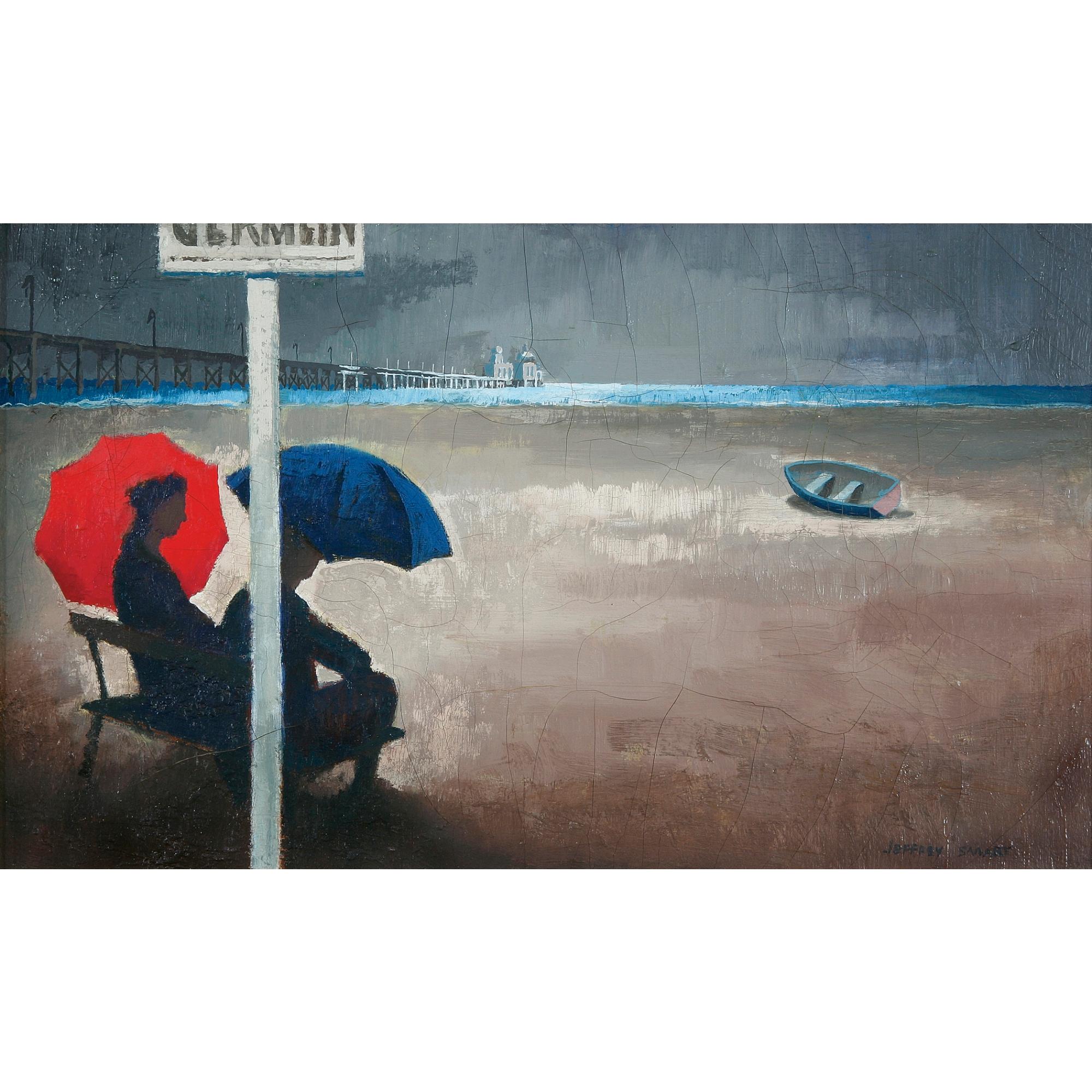 Jeffrey Smart - Australian Port Germein