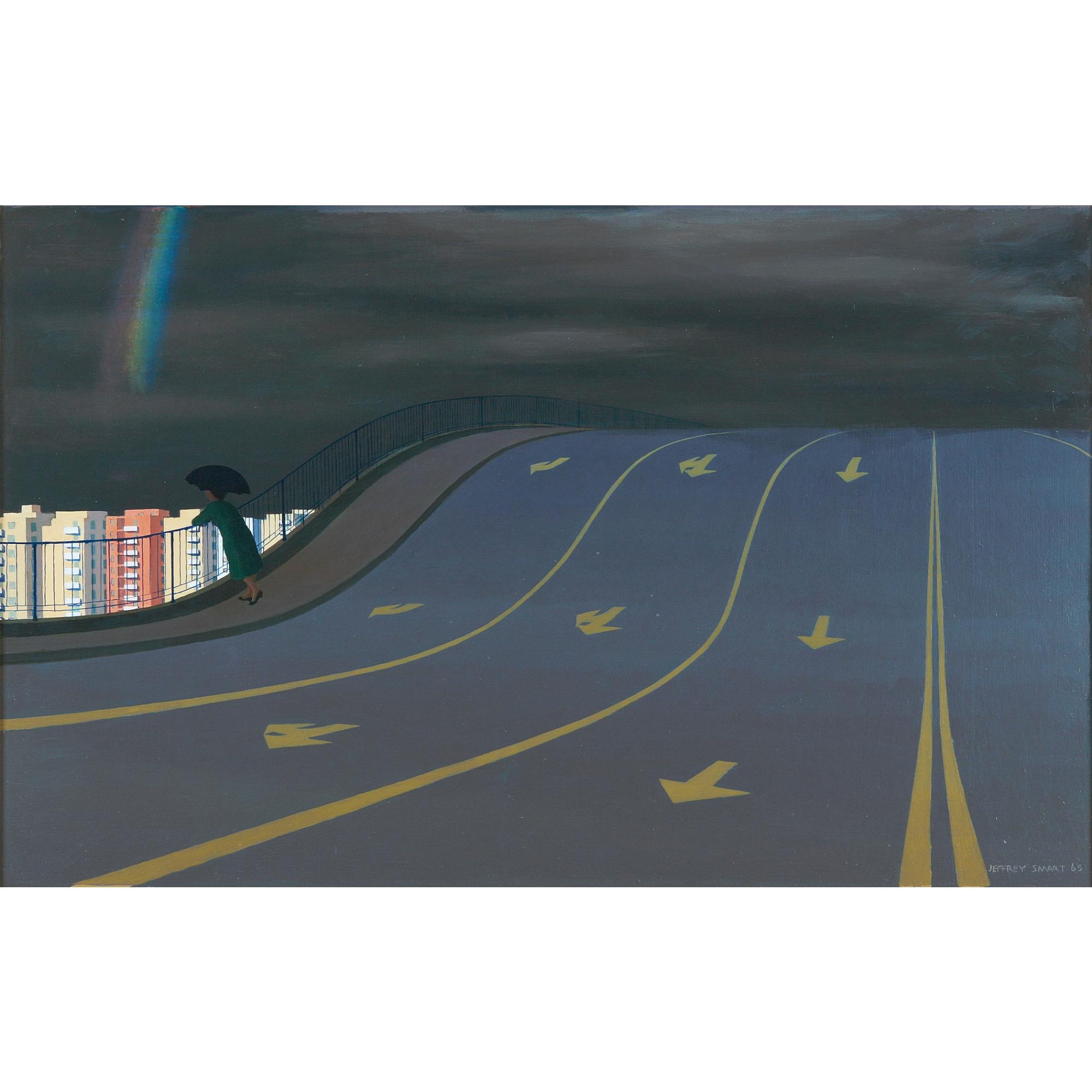 Jeffrey Smart - Australian Rainbow