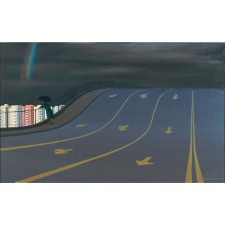 Jeffrey Smart - Australian Rainbow