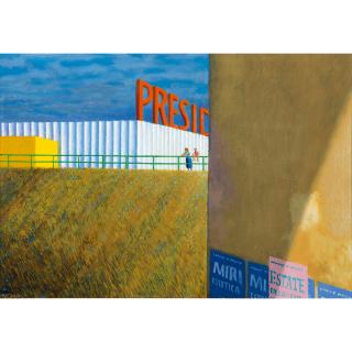 Jeffrey Smart - Australian Second Study For The President Factory