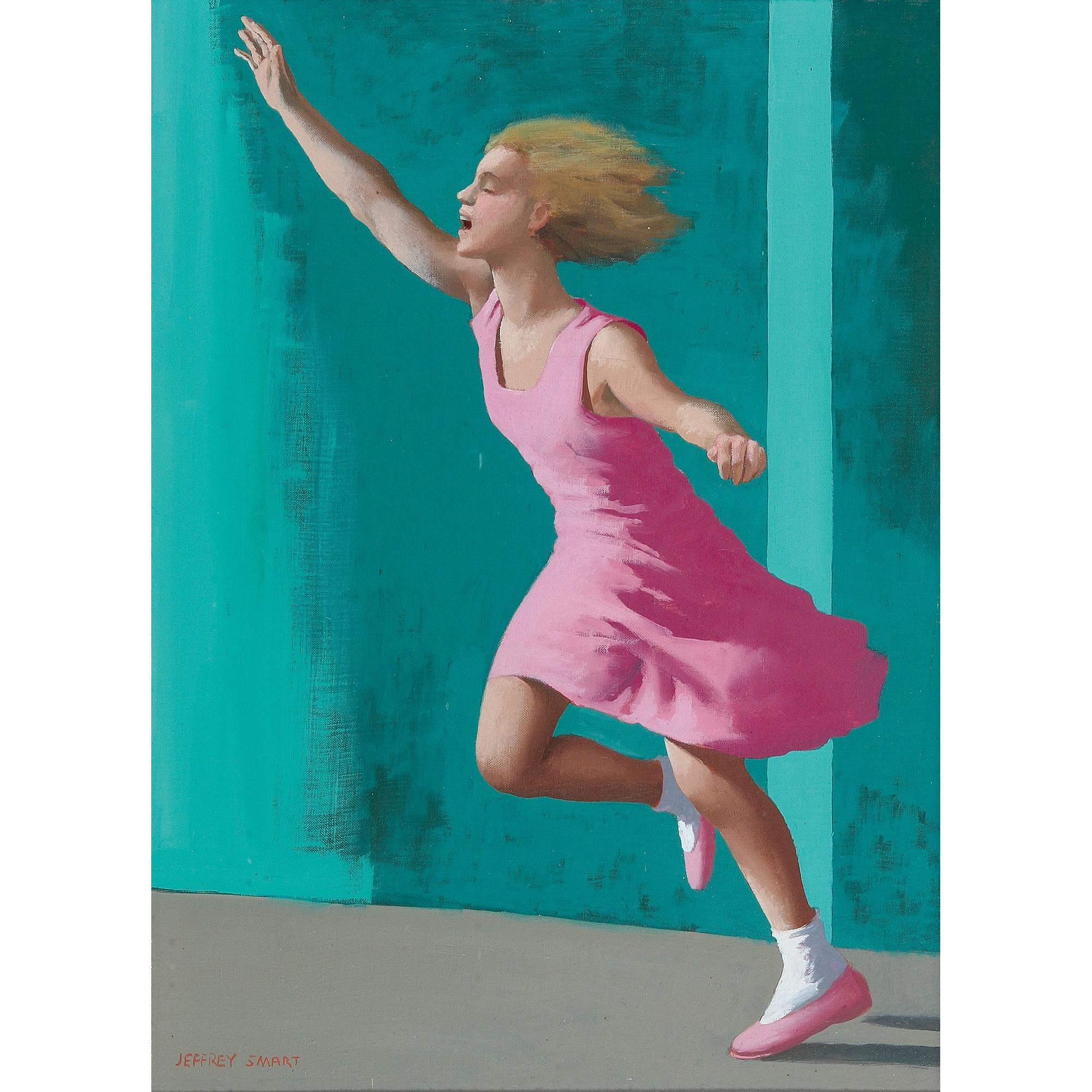 Jeffrey Smart - Australian Study For The Construction Fence