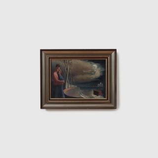 Jeffrey Smart - The Lovers, 1957