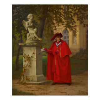 Jehan Georges Vibert - A Secret Letter