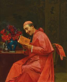 Jehan Georges Vibert - An Amusing Read