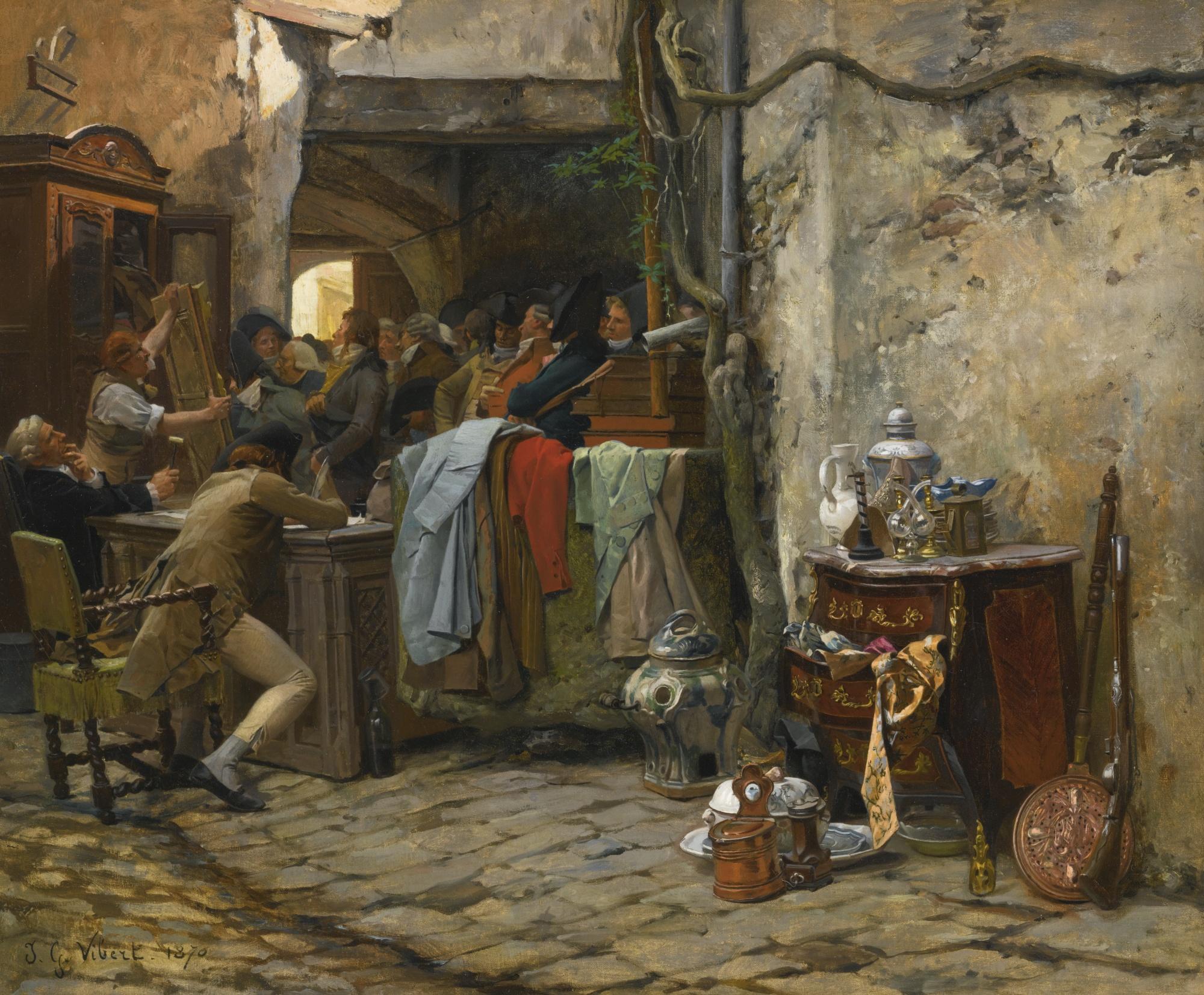 Jehan-Georges Vibert - La Vente Mobilière 