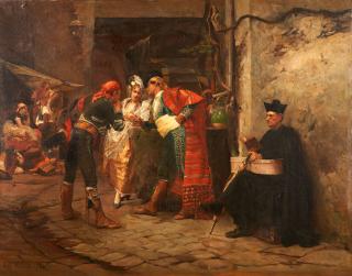 Jehan Georges Vibert - Les Débuts d\'Un Confesseur