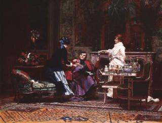 Jehan Georges Vibert - Monseigneur en visite