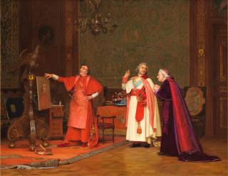 Jehan Georges Vibert - Painted by himself