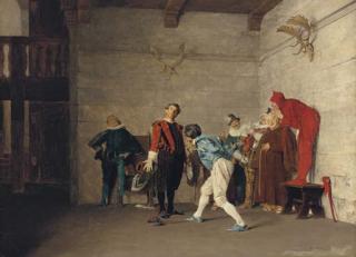 Jehan Georges Vibert - The Thespians